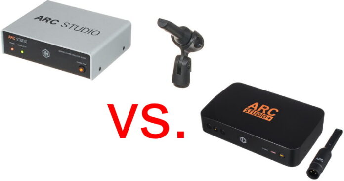 IK Multimedia ARC Studio vs ARC STUDIO+