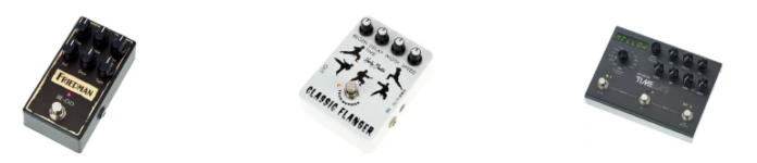 Gitarren Pedal Überblick