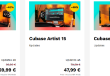 Cubase 15 aktuell im Angebot: Jetzt besonders günstig von Cubase 12 auf Pro 15 wechseln Quelle: Steinberg