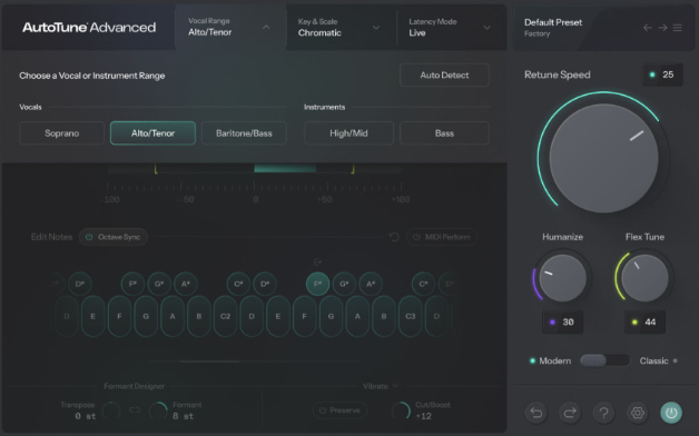 AutoTune Advanced