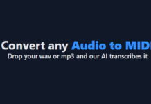 Samlab Audio-zu-MIDI Converter: Musik automatisch in MIDI umwandeln